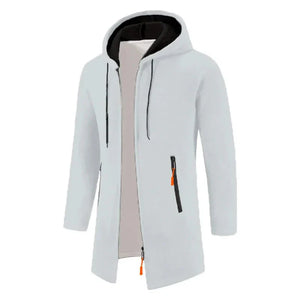 Men's long down jacket