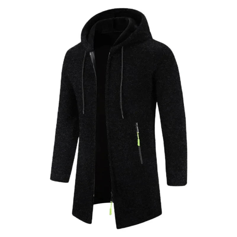 Men's long down jacket